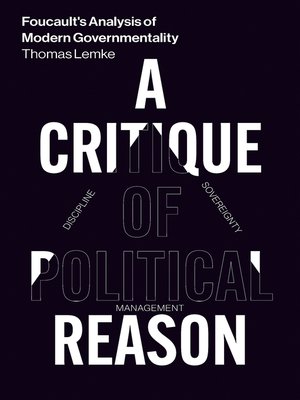 cover image of Foucault's Analysis of Modern Governmentality